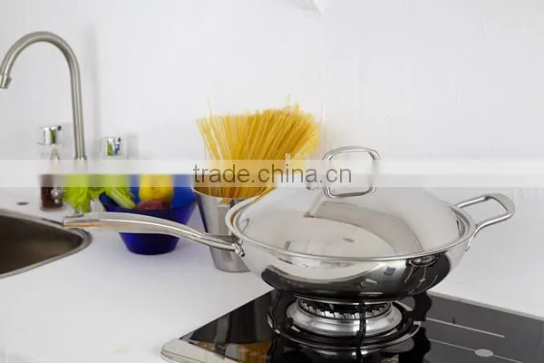 Charms Tri-ply divided frying pan