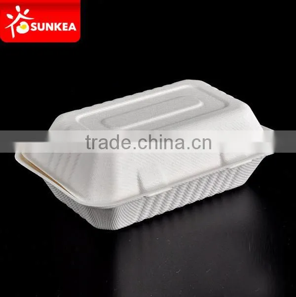 Eco-friendly pulp hamburger box, fast food box