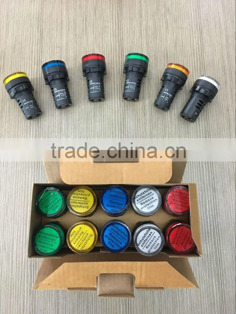signal indicator lamp AD16-22D/S AC 220V,AD26-22D/S AC/DC 220V