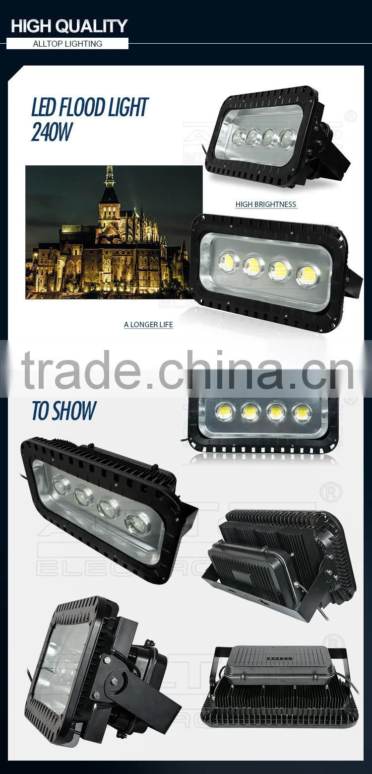 High lumen bridgelux waterproof cob 180w flood light led