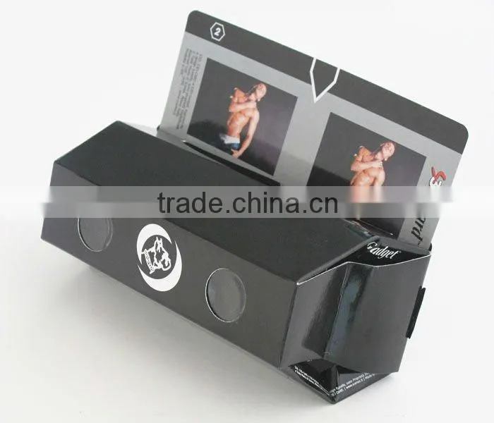 2012 Promotional paper foldable 3d stereo viewer