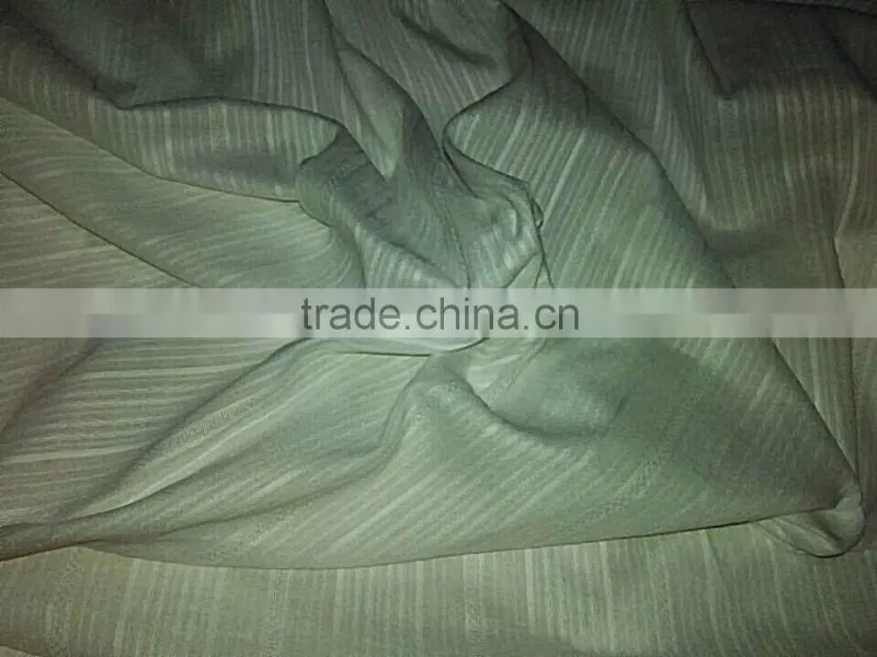 High Quality 100%Cotton Dobby Weave Voile Plain Dyed fabric