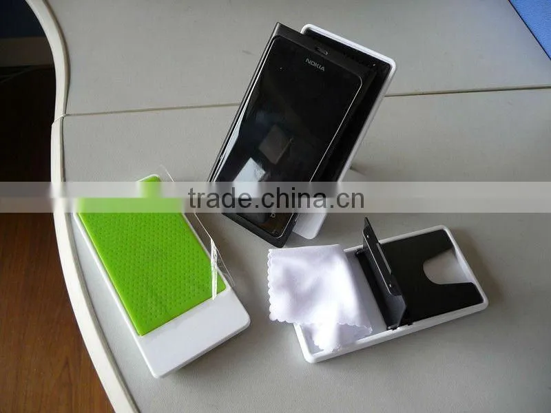New design Plastic foldable mobile phone holder