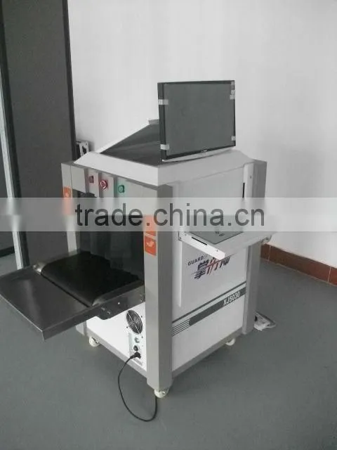 Smart Airport X Ray Baggage Scanner with High Resolution Color Lcd Display