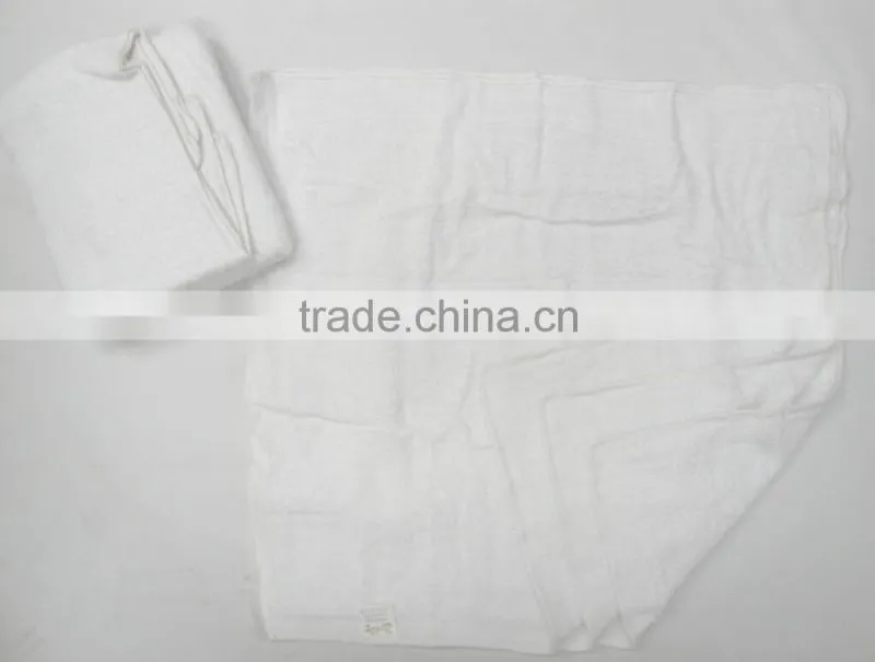 BD1061ZB HOLLEE Zorbit brand baby cloth 100%cotton sanitary washable/reuse pure white towel /blanket /unisex