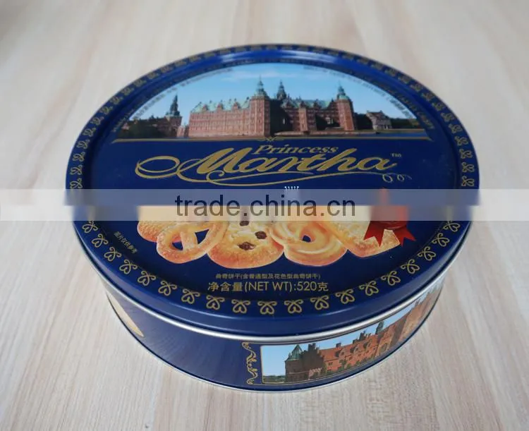 Whole Sale Large Tin Can For Cookie