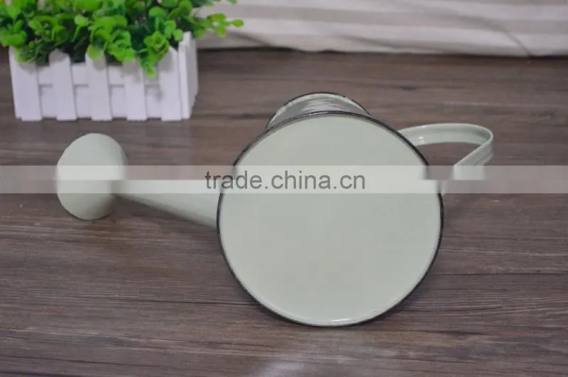 Enamel watering can with customized logo and color