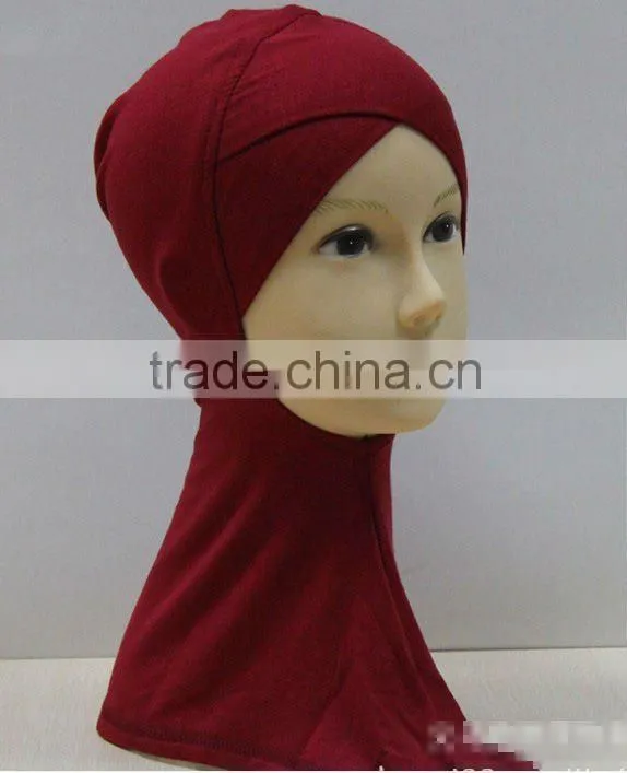 C027 crossover on front ninja inner underscarf,full underscarf to cover neck