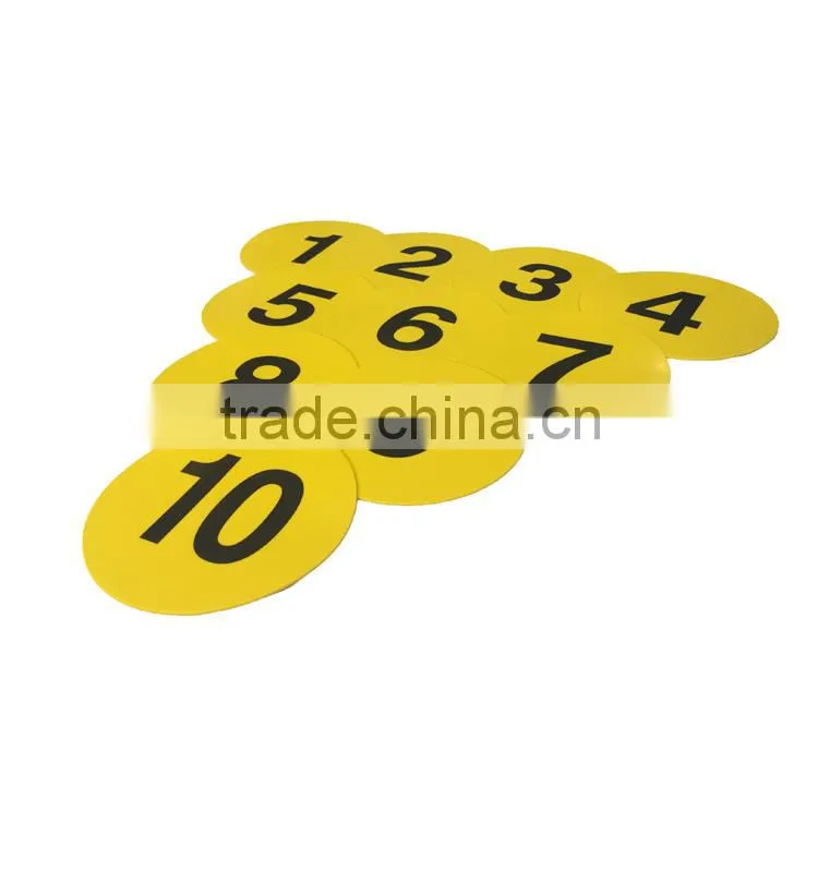 Number Round Martk 1-10 For School Training