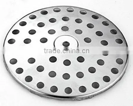 Stainless steel kitchen grater with 3 grinding plates