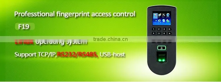 New Design Iron Gate Fingerprint Reader Access Control System Dubai(HF-F19)