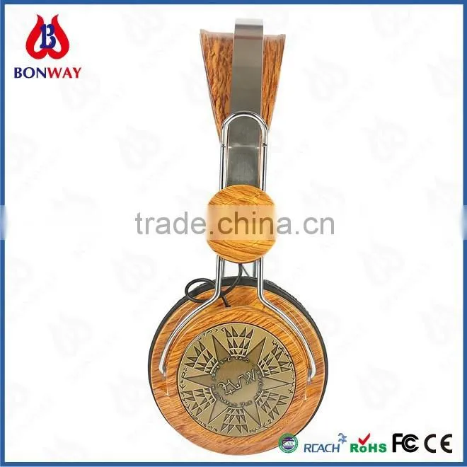 Custom headset High Quality Wood Headset