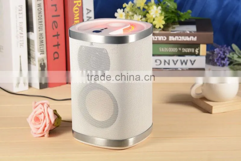 Wifi 2015 wholesale factory mini bluetooth wireless speakers with portable led speaker