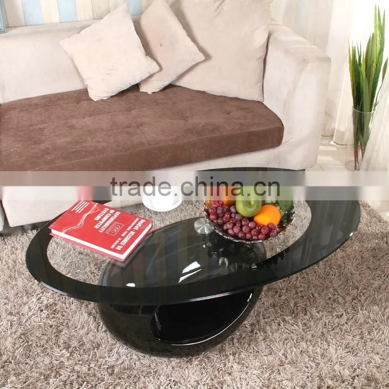 2016 Hot selling!!! Glass top coffee table with Low price
