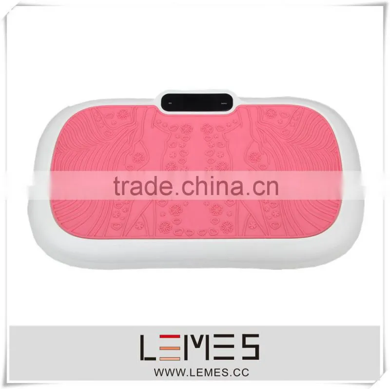 2015 new style music Crazy machine for fitness body vibration plate machine touch screen