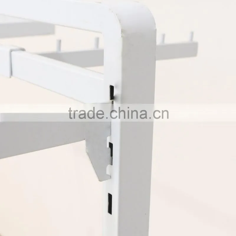 Factory price custom metal cloth display rack