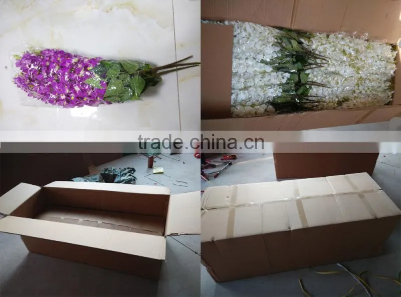 china factory artificial wisteria fabric flower
