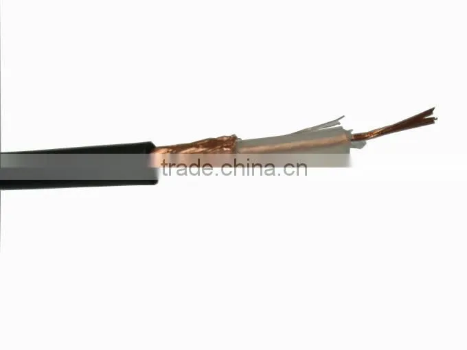 RG7 +2c Copper coaxial cable with CE, RoHS,China manufacturer