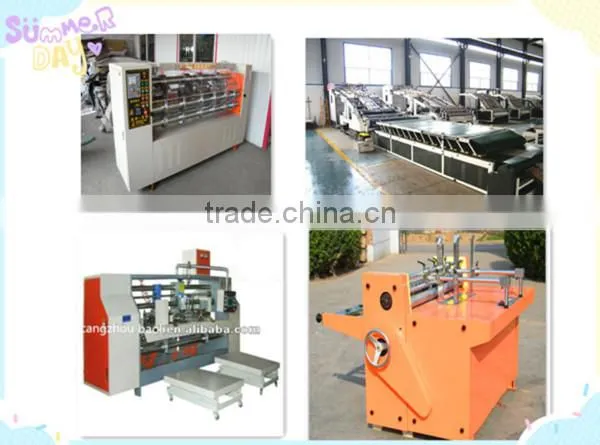 The Thin Edge Paperboard slitting machine/Carton making machine