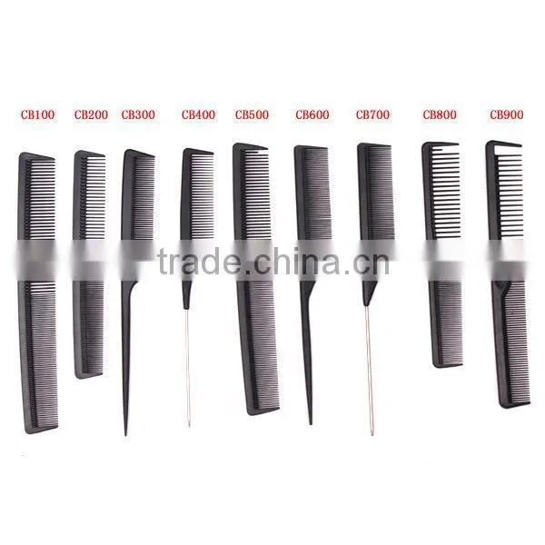 hairdressing comb,plastic hair cutting comb