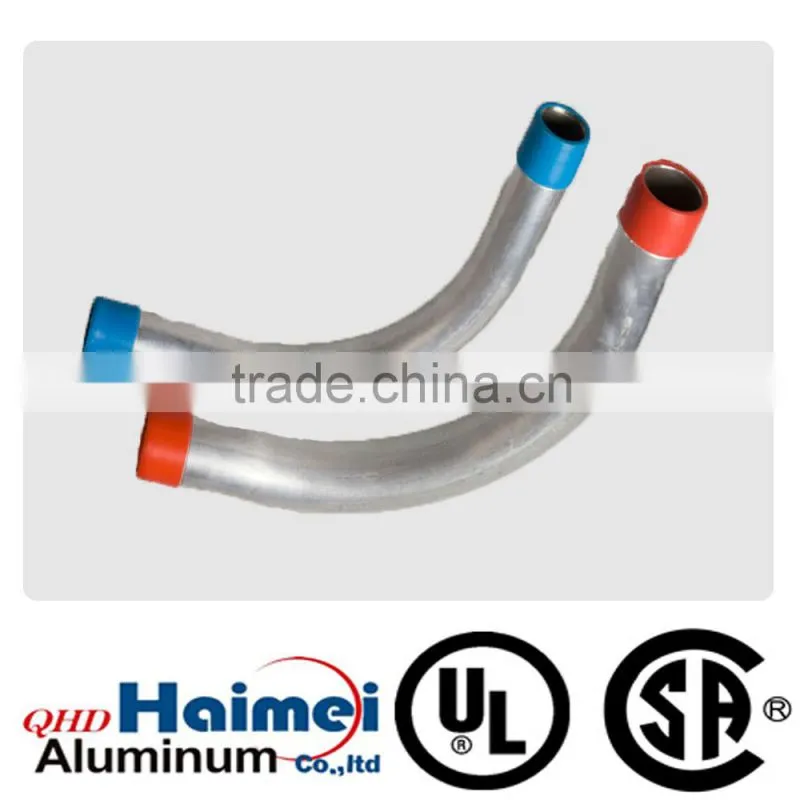 electrical rigid aluminum 90 degree elbows