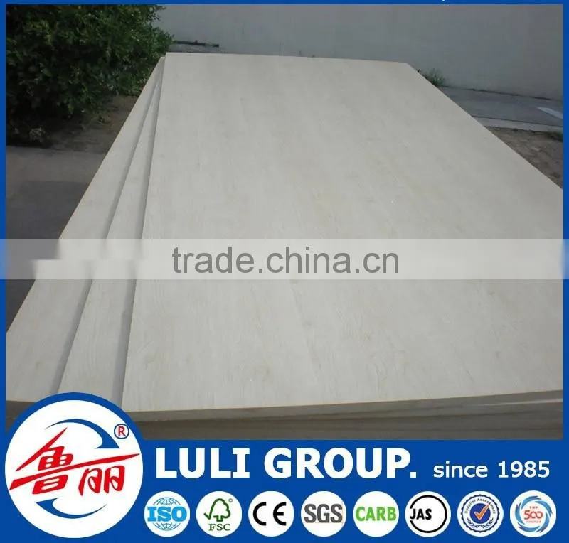natural veneer coated MDF