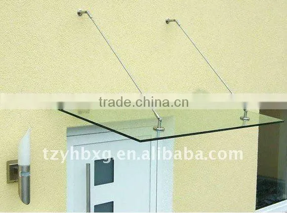 Glass canopy fittings