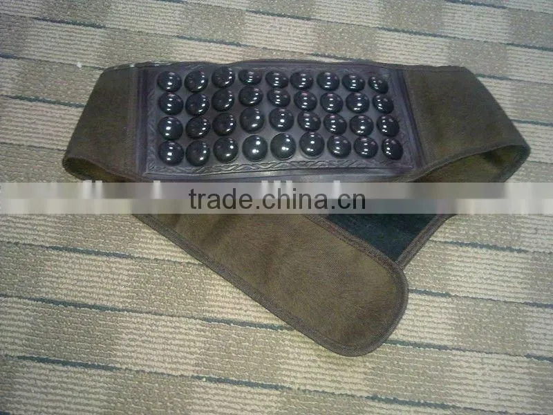 Health care massage belt with tourmaline stone