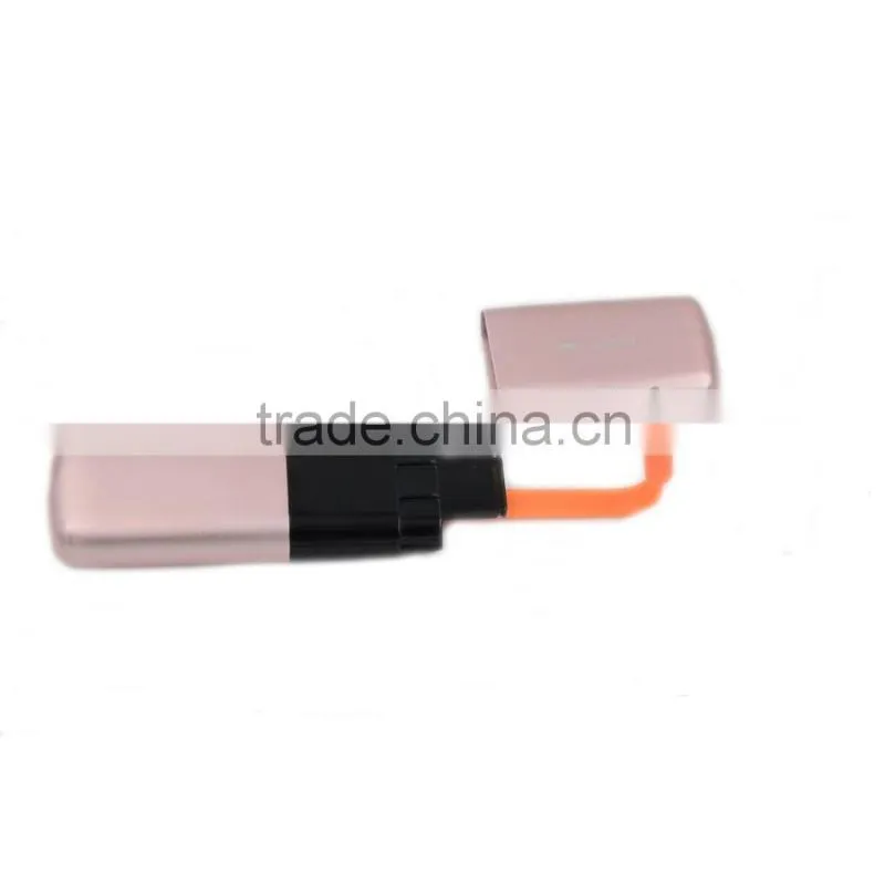 ultra thin aluminum alloy portable emergency mobile power bank