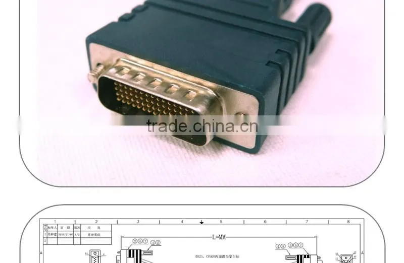 3m length CAB-232MT for Juniper RS232 DTE cable