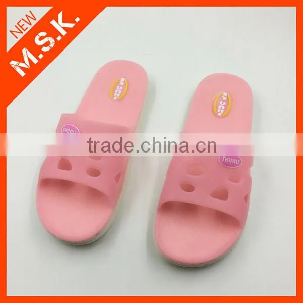 High quality women anti-slip bath pvc slipper