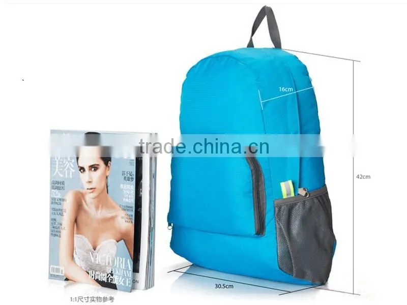Outdoor Camping Hiking Bag Waterproof Nylon Backpack Beach Sports