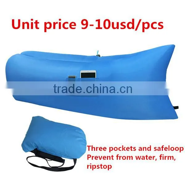 Factory customize quick 10 Seconds Infaltable Sleeping Bags Lazy Sleeping Bed
