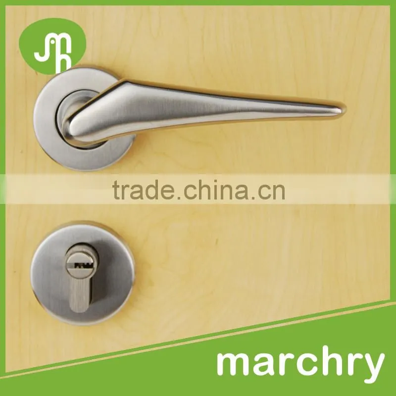 MH-0345 Simple Modern Wood Door Metal Door Handle