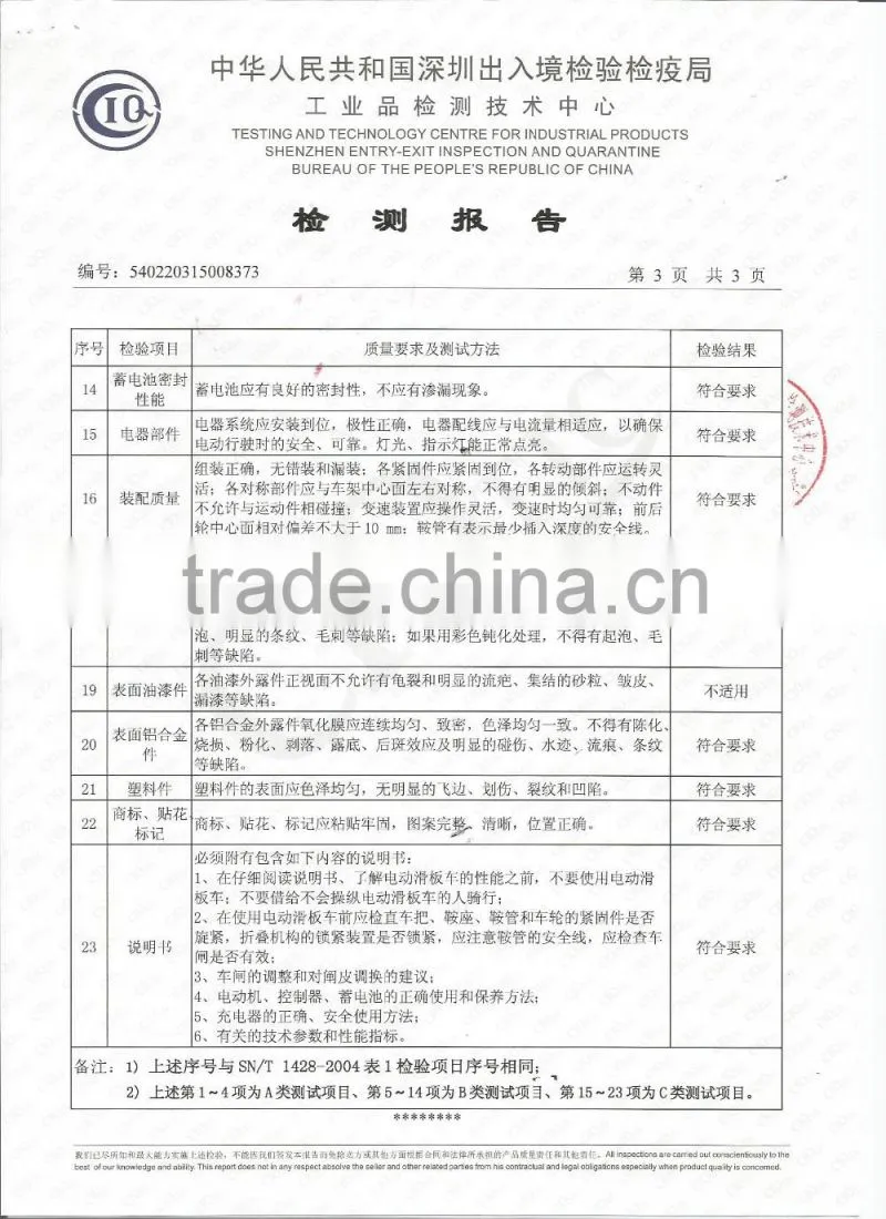 Two Wheel CE Approved Foldable China E-Scooter light foldable trolley folding bicycle