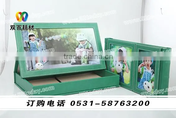 cheap price baby PU photo album cover design with case China most professional manufacture