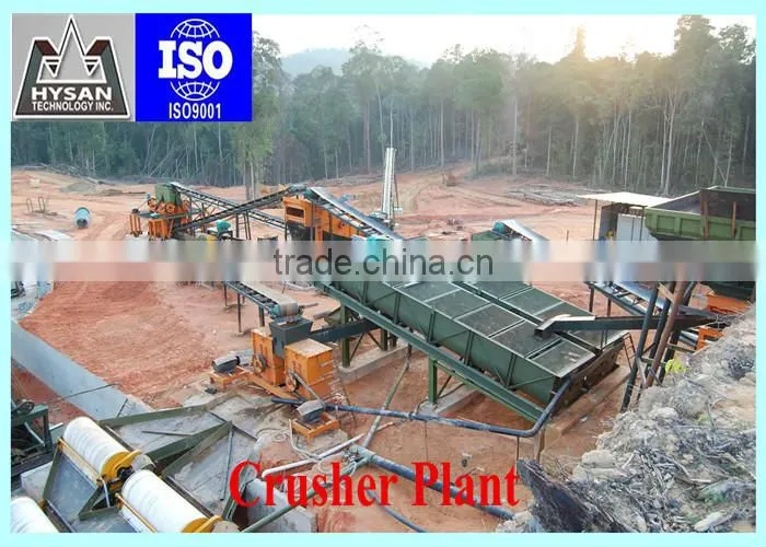 China Hysan mining machinery crusher stone machine