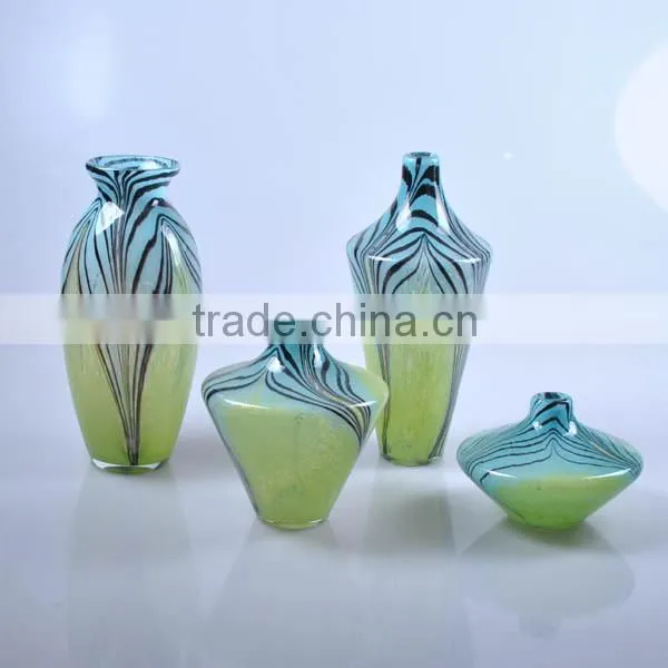 2015 New Design Glass Vase Unique Shape