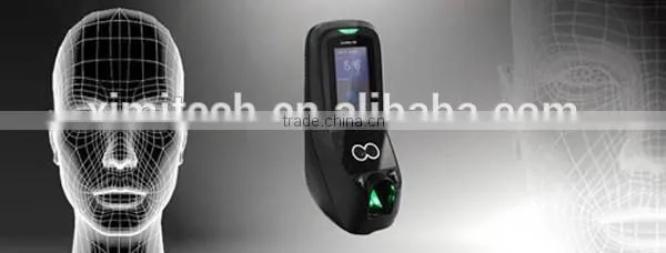 1500 face user and 2000 fingerprint capacity TCP/IP communication professional face access controller and time reader
