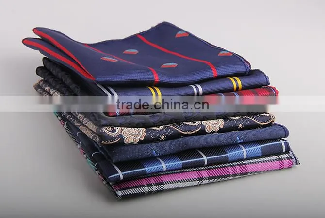 Custom hotsale printed polyester pocket square
