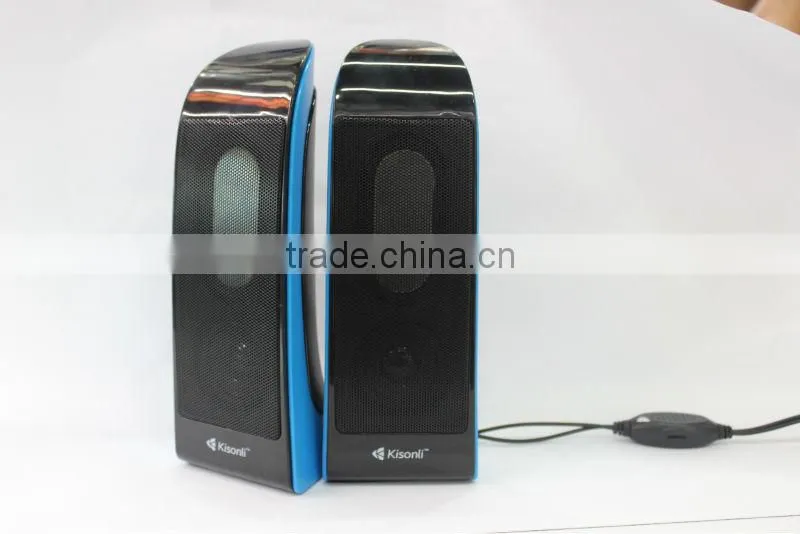 Factory Directly Supply USB Powered Stereo Speakers for MAC/PC & Laptop