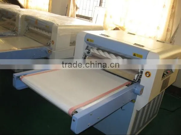 Automatic corret dege garment fusing machine