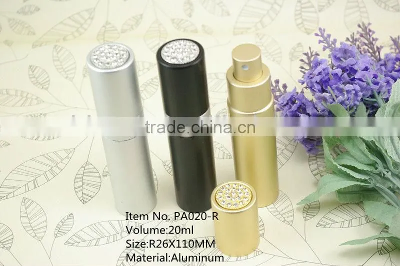 Customized LOGO 20ml refillable perfume bottle