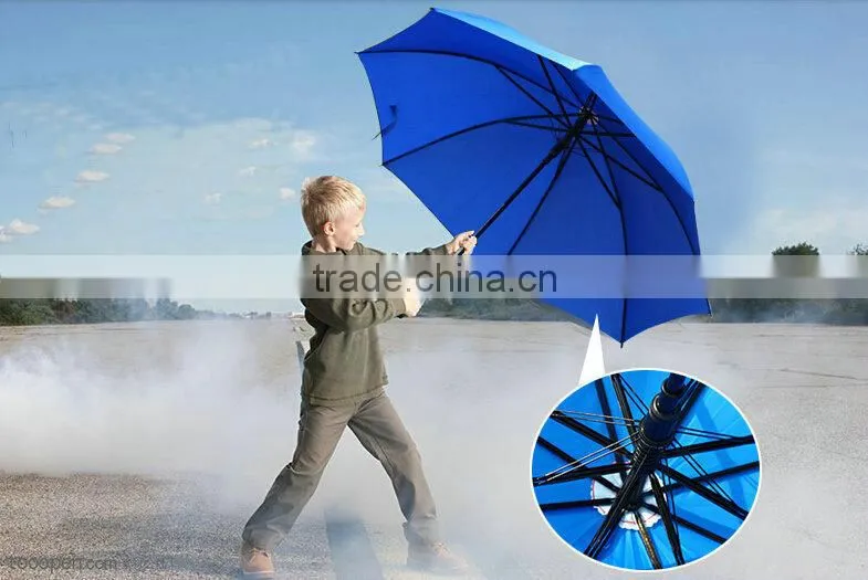 High quality promotion double layer discount LED umbrella