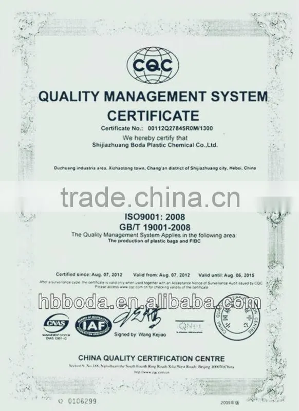fibc pp jumbo bags manufacturer