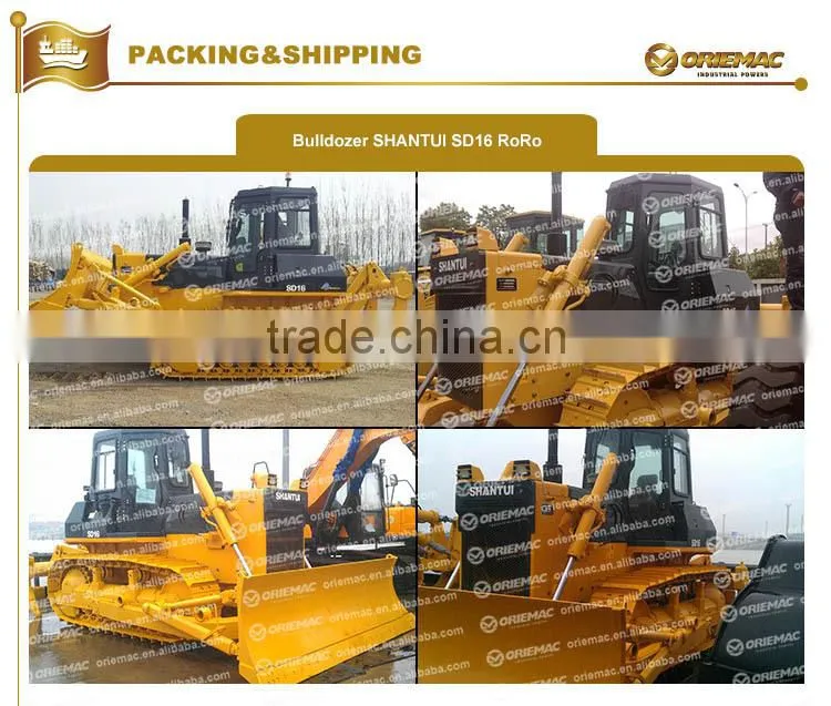 SHANTUI types of Bulldozer/Dozer SD16L with low price(120kw)