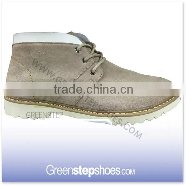 Fashion High Neck Men Leather Shoes