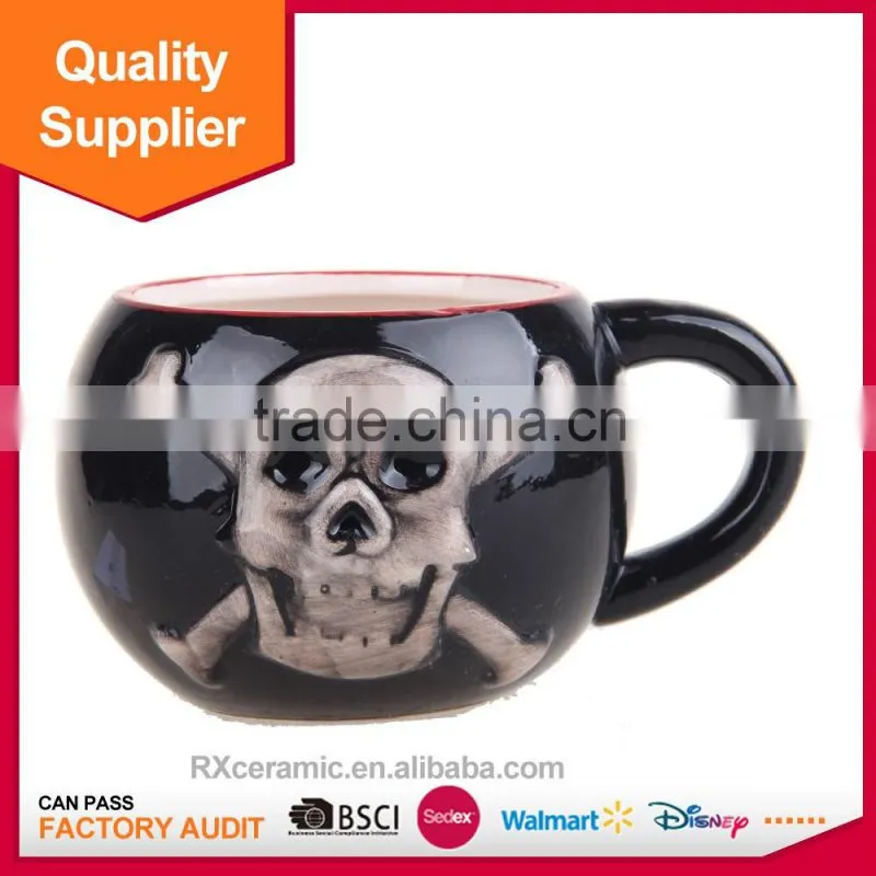 Halloween Festival creative pumpkin shape ceramic coffee mug