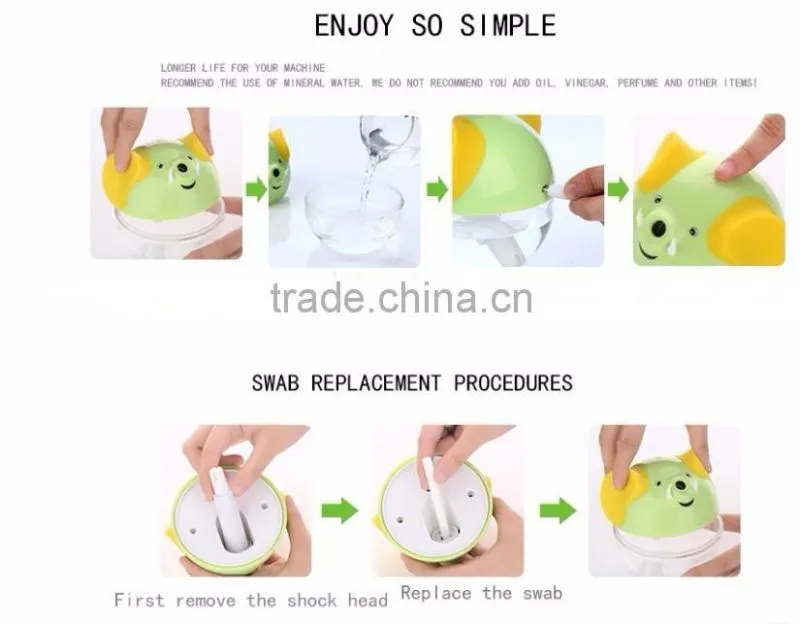 Cute Elephant Shape Humidifier Wholesale animal shape humidifier