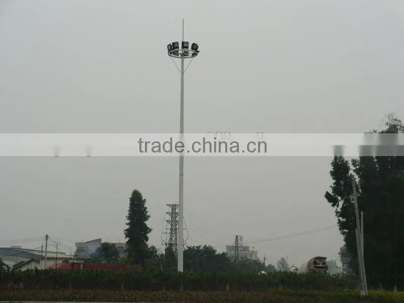 high mast lighiting pole supplier